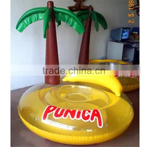 New Design Fashion Cheap High Quality Island Inflatable Pool Float thumbnail-1