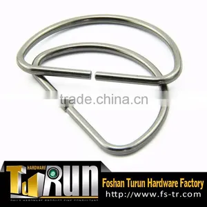 High Quality Fashion Metal D Ring Garment Buckle thumbnail-1