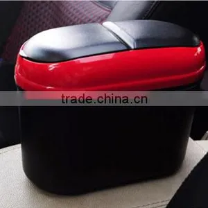 New Design Red Car Trash Bin With Special Design in Cover(FH-AB004) thumbnail-1