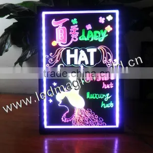 Indoor RGB Advertising LED Sign Writing Board thumbnail-1