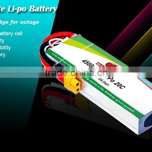 High Rate and Hifh Ppower Lithium Polymer Battery 20c11.1v 4500mah thumbnail-4