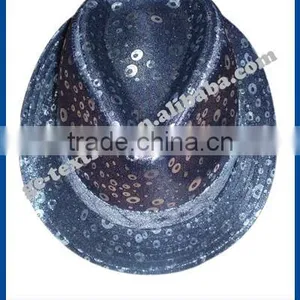 Small Dots Pattern Fedora Hat thumbnail-1