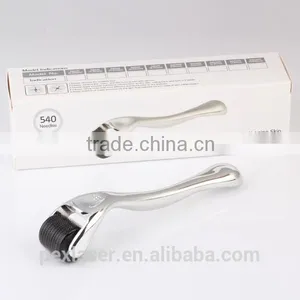 Stainless Steel 540 Pins Derma Roller With Silver Handle thumbnail-1