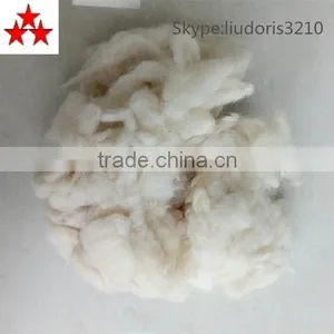 Cheapest !!!!!!!!Scoured Fine White Dyed Wool Noils for FELT thumbnail-3