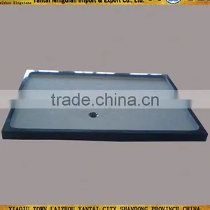 Yantai Hand Paint Bathroom Glass Vessel Sink Basin thumbnail-1