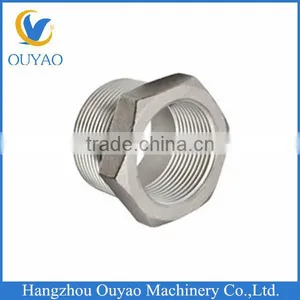Stainless Steel 316 Casting Pipe Fitting, Hex Bushings, NPT Male & NPT Female thumbnail-1