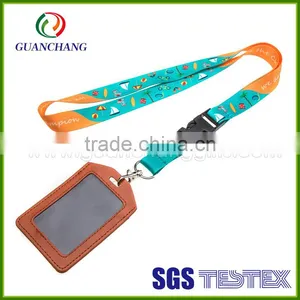 Custom Retractable id Badga Card Holder With Clip Lanyard thumbnail-2