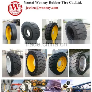 Mining Machine Parts Solid Tyre With Rims 20.5-25 1098x500 Etc. thumbnail-1