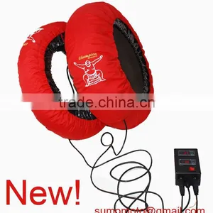 Motorcycle Tyre Warmer Tire Warmer V5 Superbike 180/120mm Digital Outer Controller Box thumbnail-1