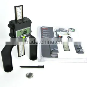 Digital LCD Tread Magnetic Self Standing Aperture 80mm Hand Routers Depth Gauge thumbnail-2