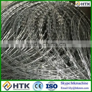 Boundary Railway Highway Fence Razor Type Barbed Wire With Blades thumbnail-1