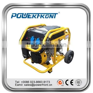 PF6500-B China Generator Price 5kva 13hp Air Cooled Gasoline Generator 6500 for Sale thumbnail-1