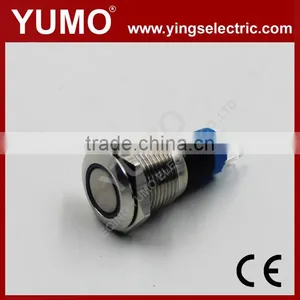 LA16JSF-11E-IP67-S ROHS 16mm Flat Round 1NO1NC Momentary Screw Terminal 2A/36VDC Push Button Membrane Switch With 3m Adhesive thumbnail-1