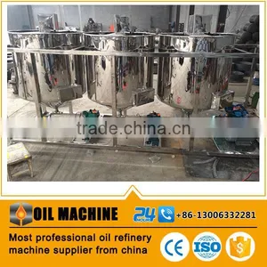 Small Crude Degummed Rapeseed Oil Plant Oil Refining Machinery thumbnail-1