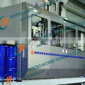 Automatic Rapeseed Oil Weighing Filling Line for 20-200kg Big Barrel thumbnail-1