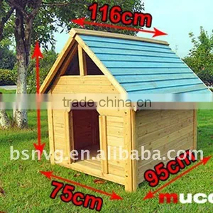 Wooden Classic Dog House thumbnail-1