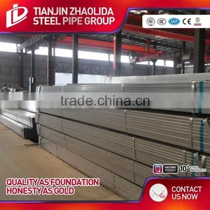 1 / 2 Inch - 4 Inch Dia Cold Rolled 20 * 20 Galvanized Square Tubing Prices With Price per Ton thumbnail-3