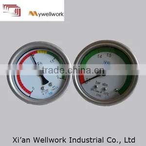 High Quality Curved Rod Line SF6 Gas Density Gauge thumbnail-1