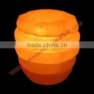 MANUFACTURER AND EXPORTERS CRAFTED SALT CANDLE HOLDERS thumbnail-3