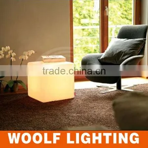 Hot Waterproof Illuminated LED Lighting Cube Chair thumbnail-1
