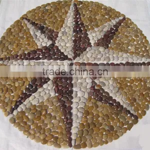 Pebble Massage Tile Pebble Bath Floor Mat thumbnail-3