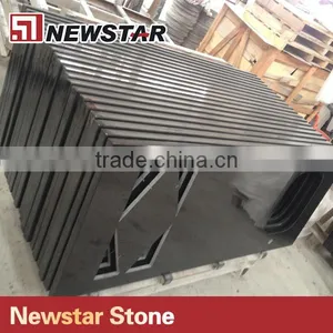 China Black Granite Countertop With Basin Black Granite Countertops thumbnail-3