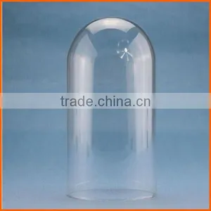 Factory Price Clear Bell Shaped Glass Candle Holder thumbnail-1