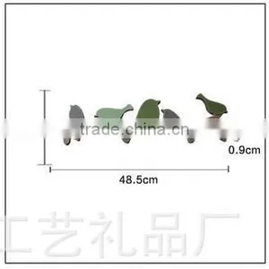 CY080 Wooden Decorative Bird Wall Hook Wood Hook Wooden Decorative Bird thumbnail-6