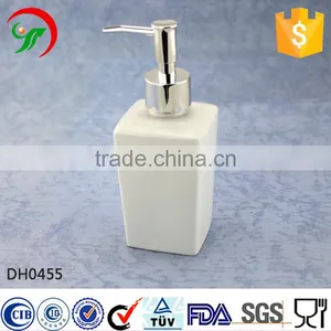 Factory Custom Design Ceramic Shampoo Liquid Bottle With Pump Sprayer thumbnail-1
