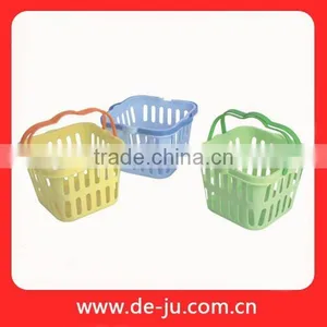 Square Custom Plastic Handle Bath Basket thumbnail-1