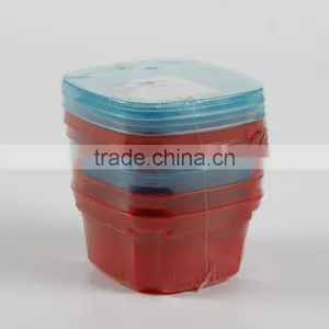 4/S Plastic Small Square Butter Box thumbnail-3