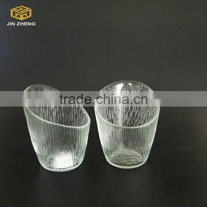 Cheap Slanted Glass Candle Holder thumbnail-1