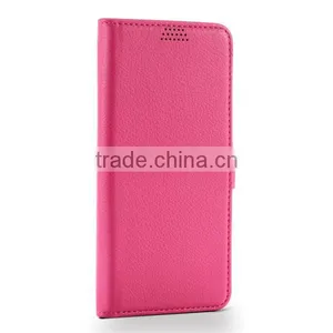 Factory Suppliers Litchi Pattern Flip Leather Phone Case For Samsung A7 2017 thumbnail-4