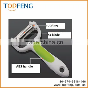 3 in 1 Peeler, 3way Peeler With Non-slip Handle, Vegetable Peeler,Peeler/Cutter/Slicer,Multifunction Rotation Vegetable Slicer thumbnail-4