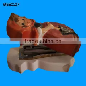 Figural Girl Holding Umbrella Office Book Binding Stapler thumbnail-1