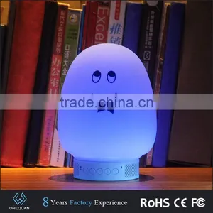7 Colors Changing Silicone Portable Bluetooth Speaker Light APP Control thumbnail-3
