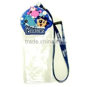 1C Silk Printing Lanyard With PVC Medal and PVC Card Holder thumbnail-1