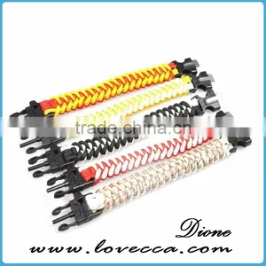 New Fashion Military 7 Strands Cheap Paracord Survival Bracelet for Outdoor Sport thumbnail-6