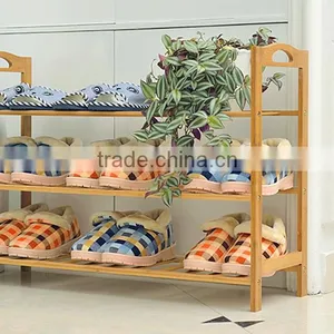 Wholesale Price Promotional Natural Wooden Shoe Racks,wooden Rack Shelf thumbnail-4