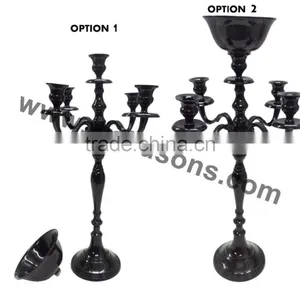 Wholesale Black Candelabras & Table Black Candelabra thumbnail-6