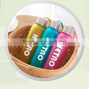 450ml BPA Free Plastic Water Bottle thumbnail-1