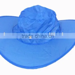 Polyester Private Label Foldable Cowboy Hat With Pouch thumbnail-1
