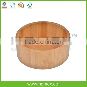 Natural Kitchenware Tools/Bamboo Dark Salad Bowls/HOMEX thumbnail-1