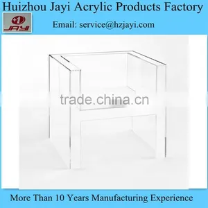 Factory Wholesale Acrylic Vanity Stool thumbnail-2