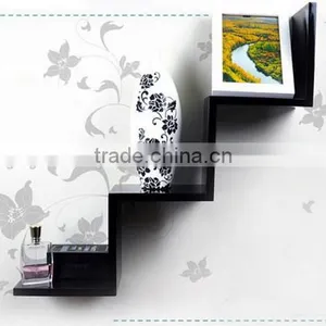 Facrory Supply Acrylic New Design Livingroom Bedroom Wall Bookshelf Modern Bookshelf thumbnail-1