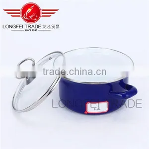 Longfei Persimmon Type Enamel Casserole Set / Cooking Pot thumbnail-2
