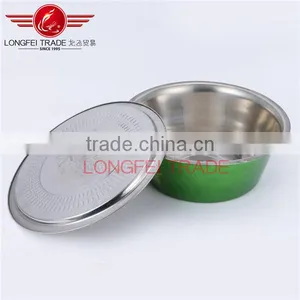 Elegant Design With Decal Stainless Steel Finger Bowls Set Bowl & Dishes / Mixing Bowl / Salad Bowl Set thumbnail-3