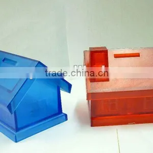 House Shape Plastic Money Bank thumbnail-1