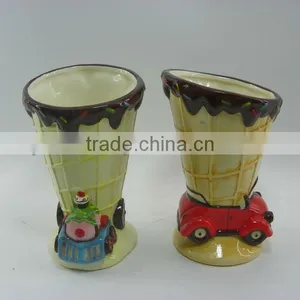 Newest Hot Sale Ice Cream Ceramic Cup thumbnail-1