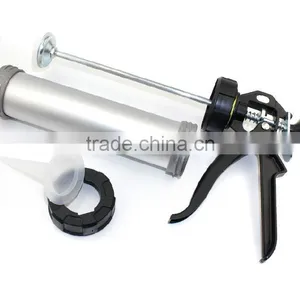 Aluminium Double Cartridges Manual Caulking Gun thumbnail-2